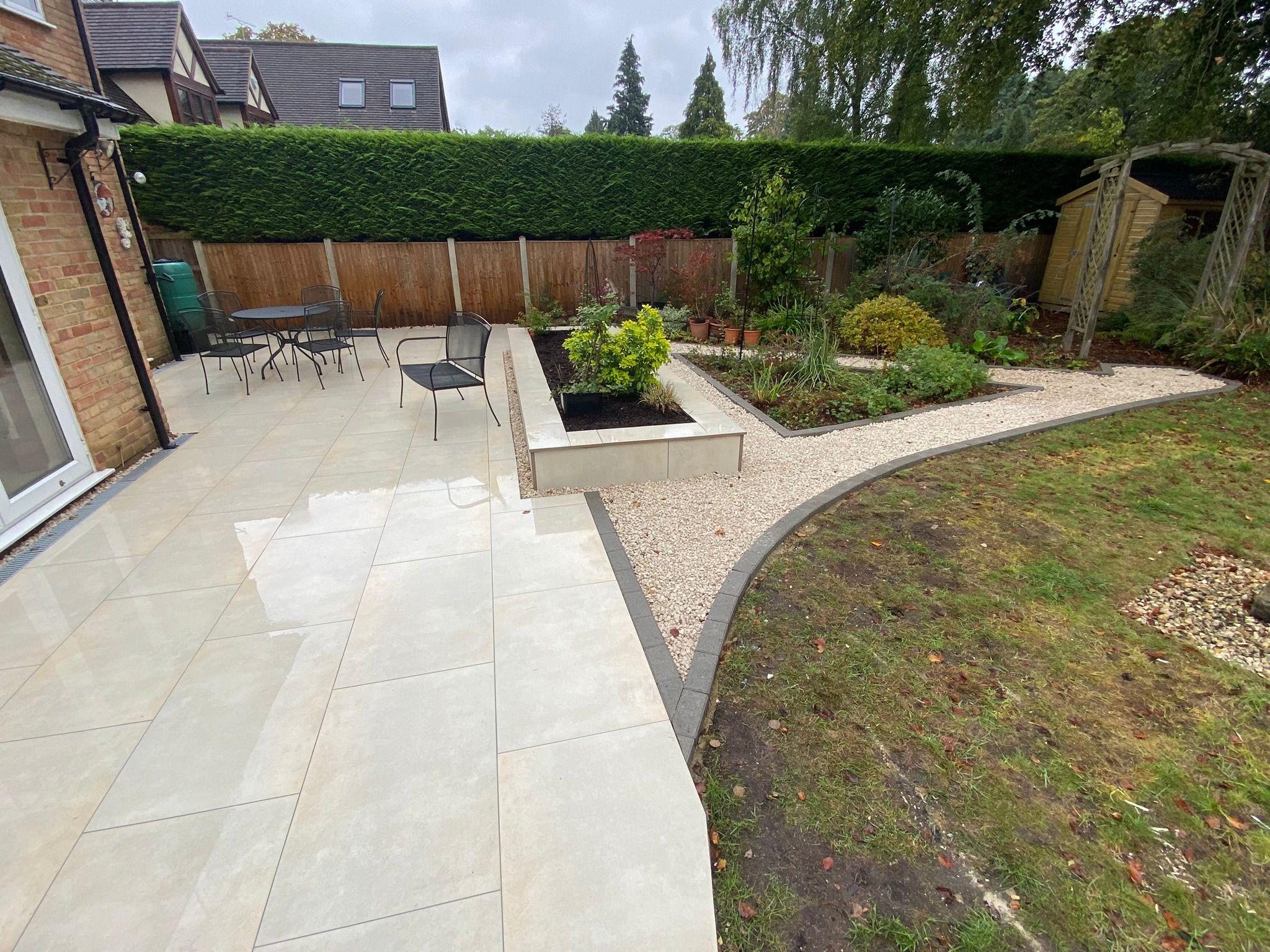 Porcelain patio Surrey
